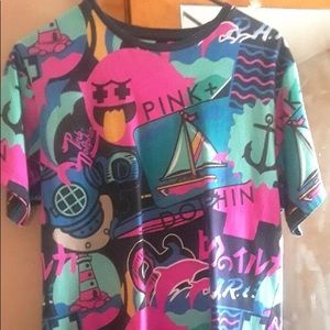 Pink dolphin shirt